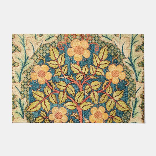 Paillasson William Morris Rose Wreath  (Devant)