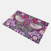 Paillasson William Morris Strawberry Thief Bienvenue (Incliné)