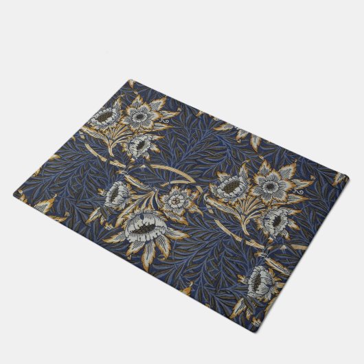 Paillasson william morris tulip and willow tapestry pattern (Incliné)