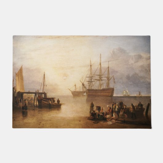 Paillasson William Turner - Le Couchage Du Soleil À Travers L (Devant)