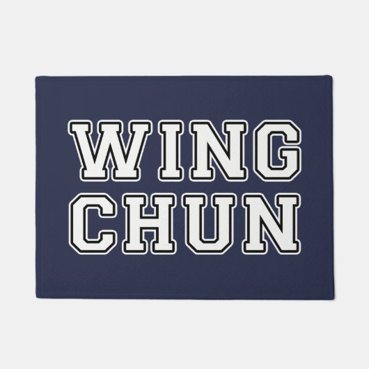 Paillasson Wing Chun (Devant)