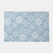 Paillasson Winter SNOWFLAKES sans couture motif + vos idées (Devant)