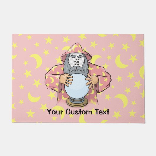 Paillasson Wizard with your face (Devant)