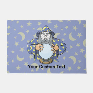 Paillasson Wizard with your face