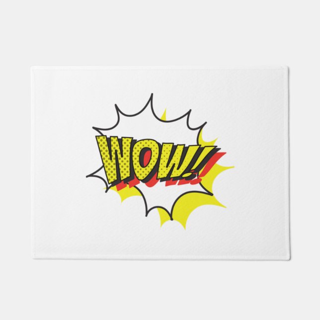 Paillasson Wouah jour gratuit Classic (Devant)