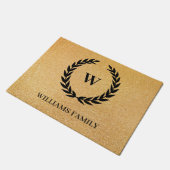 Paillasson Wreath Black Laurel (Incliné)