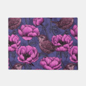 Paillasson Wrens dans le jardin de l'anémone (Devant)