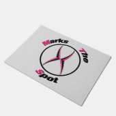 Paillasson X marque le point (Incliné)