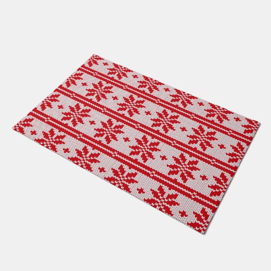 Paillasson Xmas knitting seamless (Incliné)