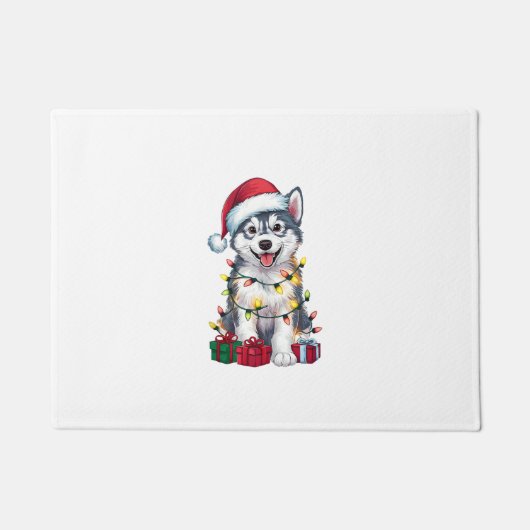 Paillasson Xmas Lighting Santa Hat (Devant)