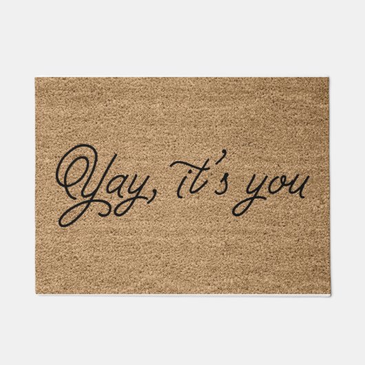 Paillasson Yay C'est toi (Devant)