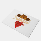 Paillasson Yeehaw Western Country Howdy Southern Cowboy Yee H (Incliné)