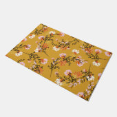 Paillasson Yellow background flowers (Incliné)