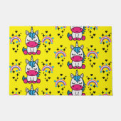 Paillasson Yellow Unicorn Pony (Devant)