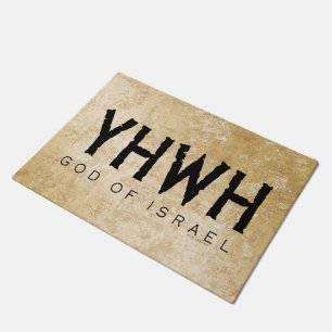 Paillasson YHWH (Jéhovah)