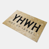 Paillasson YHWH (Jéhovah) (Incliné)