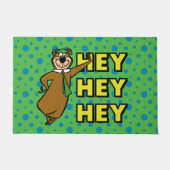 Paillasson Yogi Bear Hey Hey Hey (Devant)