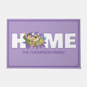 Paillasson Yogi Ours et amis Surprise (Devant)