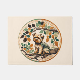 Paillasson Yorkie Terrier Chien Yorkshire terroir Flora