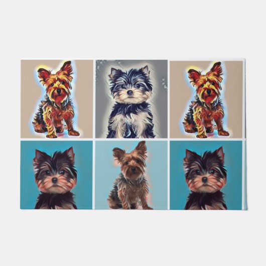 Paillasson Yorkie Yorkshire Terrier Dog (Devant)