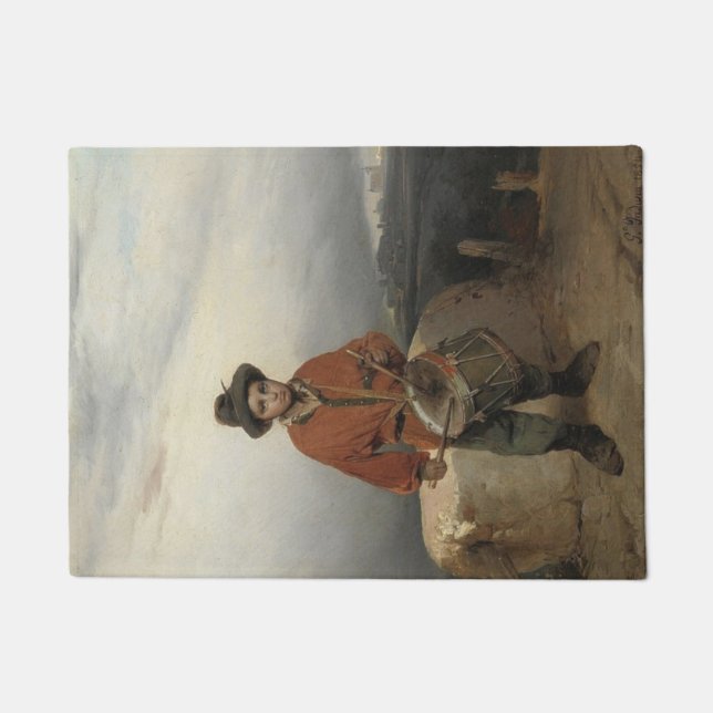 Paillasson Young Drummer Boy (par Gerolamo Induno) (Devant)