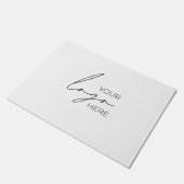 Paillasson Your Business Logo Promoteur Business Company (Incliné)