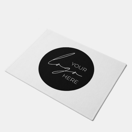 Paillasson Your Business Logo Promoteur Business Company (Incliné)