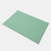 Paillasson Yummy Mint vert couleur solide (Incliné)