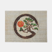 Paillasson Zen Enso Circle et Bonsai Tree Mosaic (Devant)