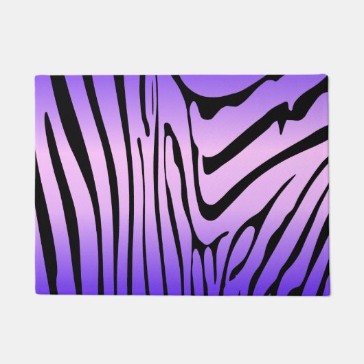 Paillasson Zesty Zebra Purple (Devant)