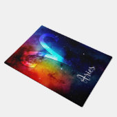 Paillasson Zodiac : Aries Space Rainbow (Incliné)