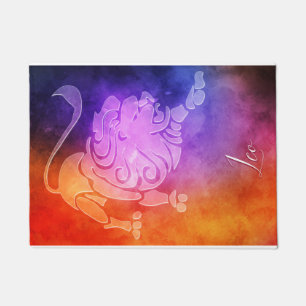 Paillasson Zodiac : Coloris de bonbons couleur leo