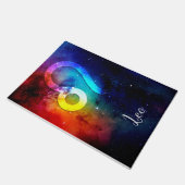Paillasson Zodiac : Leo Rainbow Space (Incliné)