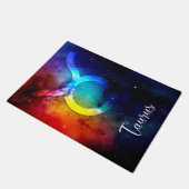 Paillasson Zodiac : Taurus Space Rainbow (Incliné)