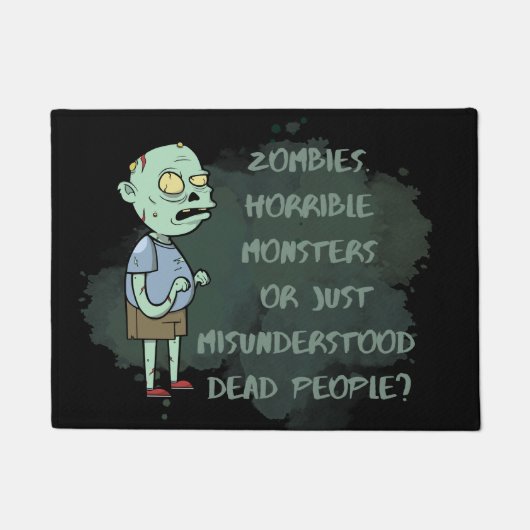 Paillasson Zombies mal compris (Devant)