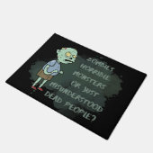 Paillasson Zombies mal compris (Incliné)