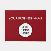 Paillassons audacieux de logo d'affaires (Devant)