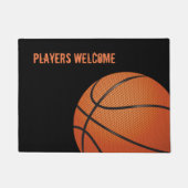 Paillassons de thème de basket-ball (Devant)