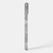 Pailleté Argent Glam Bling Métal Personnalisé (Côté droit)