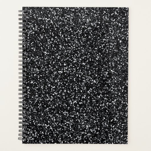 Pailleté Noir Cendre (Devant)