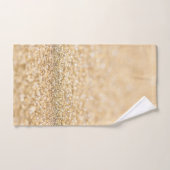 pailleté or champagne scintille (Serviette à main)