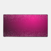Pailleté rose chaud élégant argent (Recto)
