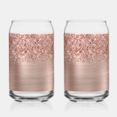 Pailleté Rose Gold Glam Nom (Verso)