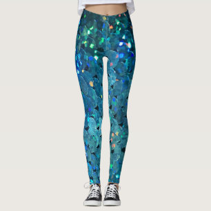 pailletten schitteren: macro Abstracte achtergrond Leggings