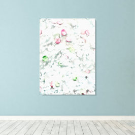 Pailletten & slijm muur kunst fotografie op canvas afdruk