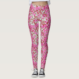 Paillettes avec des coeurs à gogo ! Leggings