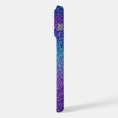 Paillettes bleu violet moderne (Côté gauche)