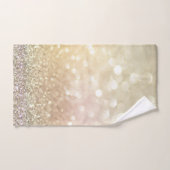 Paillettes Bokeh tendance cool (Serviette à main)