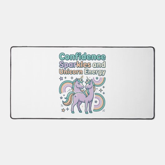 Paillettes de Confiance de Licorne et Conception d (Recto)