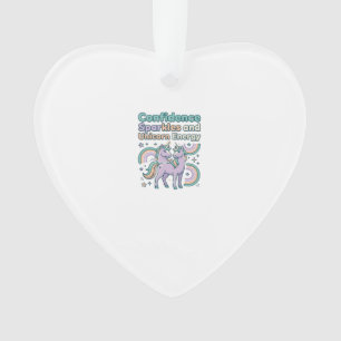 Paillettes de Confiance de Licorne et Conception d